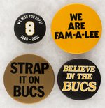 PITTSBURGH PIRATES LOT OF FOUR MUCHINSKY BOOK PHOTO EXAMPLE BUTTONS.