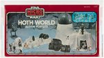 "STAR WARS MICRO COLLECTION - HOTH WORLD ACTION PLAYSET" AFA 80 NM.