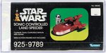 "STAR WARS - SONIC CONTROLLED LAND SPEEDER" AFA 85 NM+.