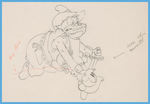 TWO-GUN MICKEY PRODUCTION DRAWING.