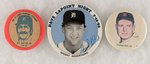 DETROIT TIGERS LOT OF THREE PLAYER BUTTONS.
