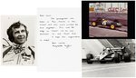 FORMULA 1 DRIVERS SIGNED PHOTO TRIO.