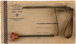TOM MIX RARE 1934 ZYP GUN WITH DART AND MAILING ENVELOPE FIRST OFFERED SINCE AUCTION #168.