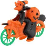 HALLOWEEN WITCH ON MOTORCYCLE.