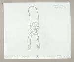 "THE SIMPSONS" SHOW ANIMATION PRODUCTION FOLDER.