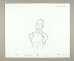 "THE SIMPSONS" SHOW ANIMATION PRODUCTION FOLDER.