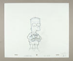 "THE SIMPSONS" SHOW ANIMATION PRODUCTION FOLDER.