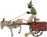 "LEHMANN DAREDEVIL" ZEBRA CART WIND-UP.