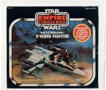 "STAR WARS: THE EMPIRE STRIKES BACK - X-WING FIGHTER" (BATTLE DAMAGED) AFA 80 NM.