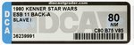 "STAR WARS: THE EMPIRE STRIKES BACK - SLAVE I DIE-CAST" DCA 80 NM.