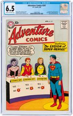 "ADVENTURE COMICS" #247 APRIL 1958 CGC 6.5 FINE+ (FIRST LEGION OF SUPER-HEROES).