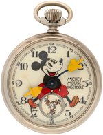 "MICKEY MOUSE INGERSOLL" ENGLISH POCKET WATCH (FIRST VERSION).