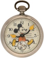 "MICKEY MOUSE INGERSOLL" ENGLISH POCKET WATCH (THIRD VERSION).