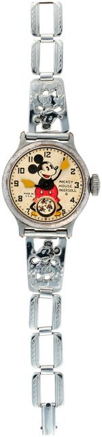 "INGERSOLL MICKEY MOUSE WRIST WATCH" BOXED FALL 1935 VERSION.