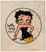 "BETTY BOOP" RARE POCKET WATCH BOX.