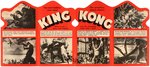 "KING KONG" DIE-CUT MOVIE HERALD.