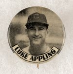 CHICAGO WHITE SOX LUKE APPLING MUCHINSKY BOOK PHOTO EXAMPLE BUTTON.