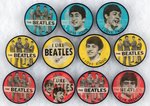 THE BEATLES VARI-VUE FLICKER BUTTON LOT.