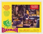 "BATMAN" 1966 MOVIE LOBBY CARD PAIR.