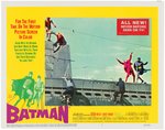 "BATMAN" 1966 MOVIE LOBBY CARD PAIR.