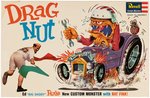 ED "BIG DADDY" ROTH'S "DRAG NUT" BOXED MODEL KIT WITH FACTORY-SEALED CONTENTS INCLUDING RAT FINK.