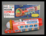 "BATTERY OPERATED MAGIC COLOR MOON EXPRESS."