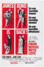 JAMES BOND " FROM RUSSIA WITH LOVE" MOVIE POSTER.