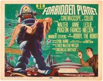 "FORBIDDEN PLANET" LOBBY CARD SET.