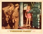 "FORBIDDEN PLANET" LOBBY CARD SET.