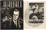 HENRY WALLACE COLLECTION OF CAMPAIGN EPHEMERA.