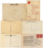 COLLECTION OF 12 SPANISH CIVIL WAR POST CARDS INCLUDING REAL PHOTO OF PABLO IGLESIAS.