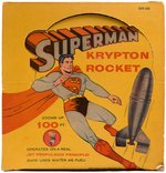 "SUPERMAN KRYPTON ROCKET" BOXED SET.