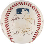 DODGERS GREATS MULTI-SIGNED BASEBALL.