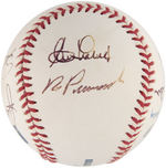 DODGERS GREATS MULTI-SIGNED BASEBALL.