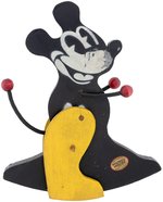 "MICKEY MOUSE" RARE FUN-E-FLEX WALKING ROCKER TOY.