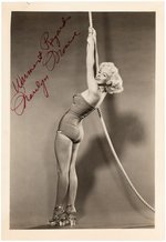 MARILYN MONROE SECRETARIAL-SIGNED PHOTO.