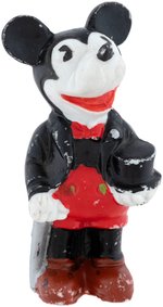 MICKEY MOUSE IN TUXEDO & TOP HAT RARE BISQUE.