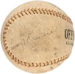 CONNIE MACK & JIMMIE FOX 1930 PHILADELPHIA ATHLETICS SIGNED BASEBALL.