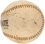 CONNIE MACK & JIMMIE FOX 1930 PHILADELPHIA ATHLETICS SIGNED BASEBALL.