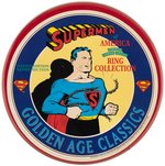 SUPERMAN "SUPERMEN OF AMERICA RING COLLECTION" LIMITED EDITION REPRODUCTION RING SET (SILVER).