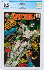 "THE SPECTRE" #1-3 CGC TRIO.