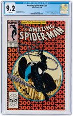 "AMAZING SPIDER-MAN" #300 MAY 1988 CGC 9.2 NM- (FIRST VENOM).