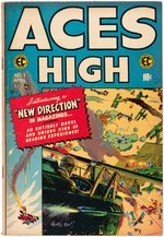 "ACES HIGH" COMPLETE RUN OF FIVE ISSUES.