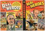 "REAL HEROES COMICS" COMPLETE RUN OF 16 ISSUES.