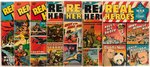 "REAL HEROES COMICS" COMPLETE RUN OF 16 ISSUES.