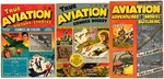 "TRUE AVIATION PICTURE STORIES" COMPLETE RUN OF 17 ISSUES.