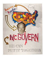 "AMERICA NEEDS McGOVERN" POSTER.