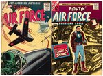 "FIGHTIN' AIR FORCE" COMPLETE RUN OF 51 ISSUES.