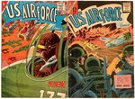 "U.S. AIR FORCE COMICS" COMPLETE RUN OF 37 ISSUES.