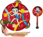 BETTY BOOP TAMBOURINE & NOISEMAKER LOT.